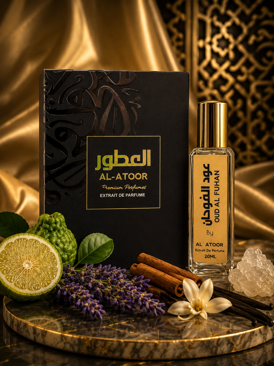 Oud al fuhan extrait de perfume 20 ml long lasting perfume