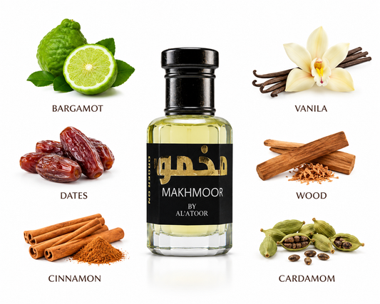 Makhmoor By Al Atoor Long Lasting Attar 12 Hrs Lasting