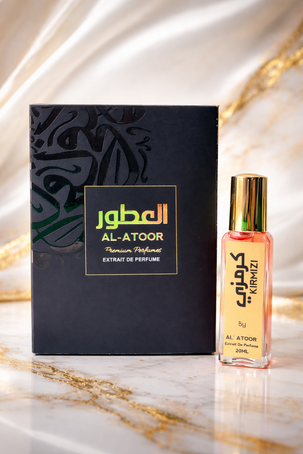 Kirmizi by alatoor Extrait De Perfume 20ML Tester Bottle Free