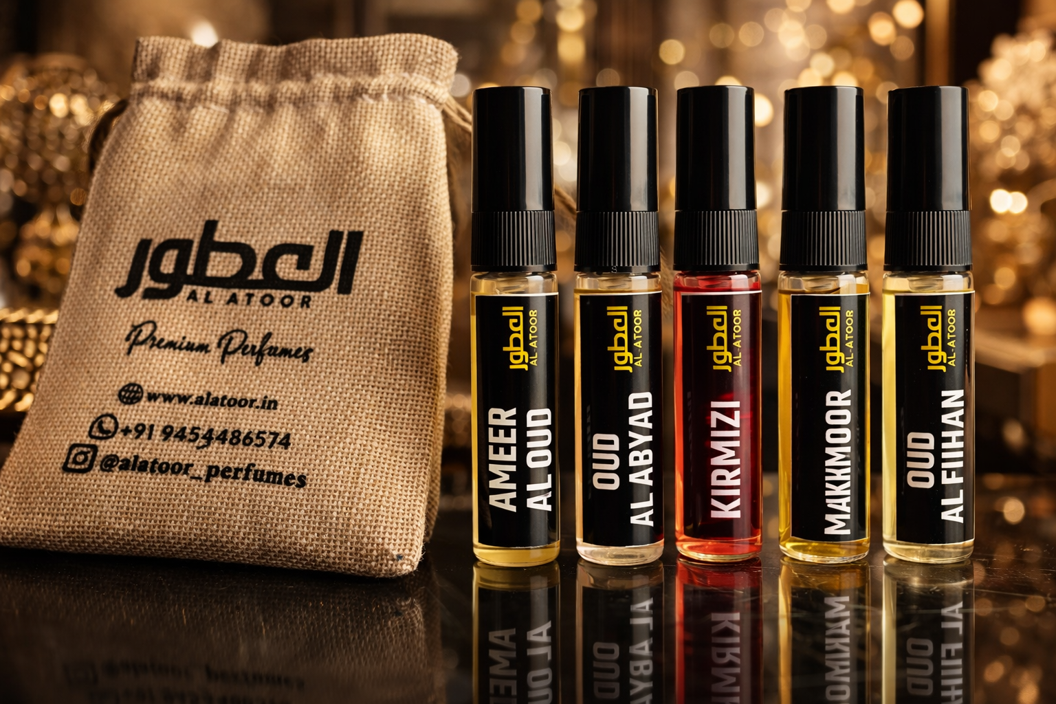 AL Atoor Premium Perfume 5xml Gift Set For Men &WomenTester pack 5ML | Travel Fregurance |